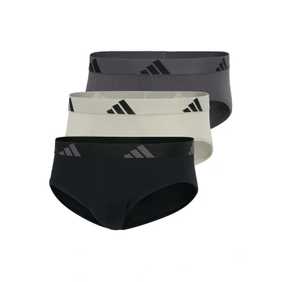 Imagen de adidas Sportswear 3ER PACK Active FLEX Braguitas Schwarz taupe dunkelgrau, Hombre, Talla: Large, dunkelgrau
