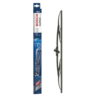 Imagen de escobilla limpiaparabrisas Bosch Super Plus SP21, Longitud: 530mm − 1 para el parabrisas (frontal) Válidas únicamente vehículos con volante a la derecha (UK)