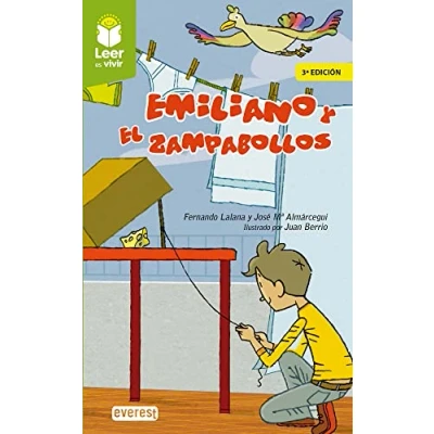 Imagen de Emiliano y el Zampabollos: Rústica: 0 (Leer es vivir)