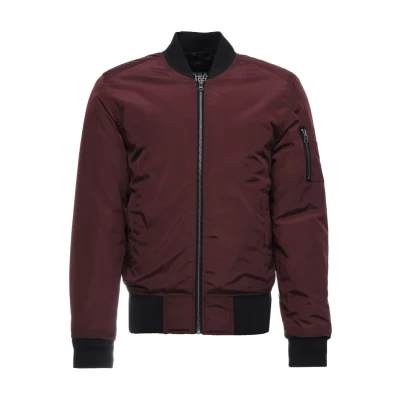 Imagen de Urban Classics 2TONE Bomber Jacket Chaquetas bomber, Hombre, Talla: XS, Burgundy/black