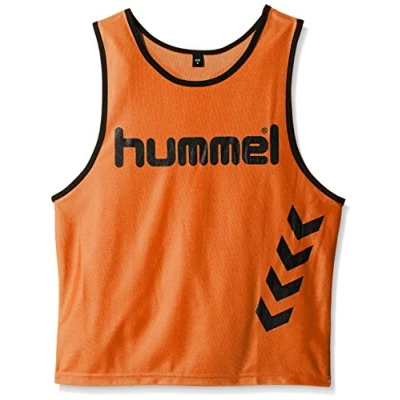 Imagen de Hummel Fundamental Training Camiseta de entrenamiento para niños, color neon orange, talla 8/128
