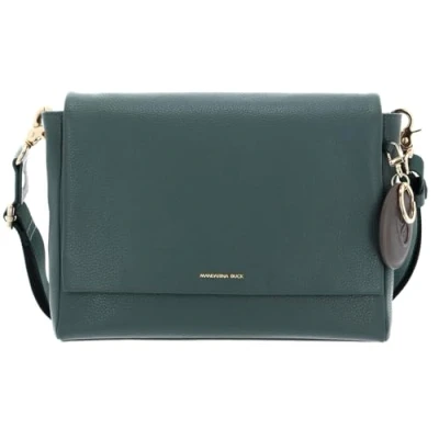 Imagen de Mandarina Duck Mellow Leather, Bolso Bandolera Mujeres, Dark Forest, 26x24x10 (L x H W)