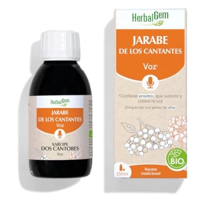 Imagen de HerbalGem Jarabe de los Cantantes Bio 250ml