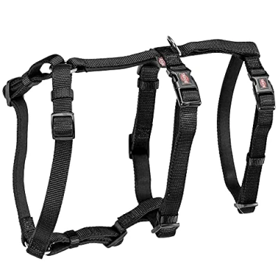 Imagen de Trixie Arnés Stay L XL: 75 100 cm/25 mm, Color Negro