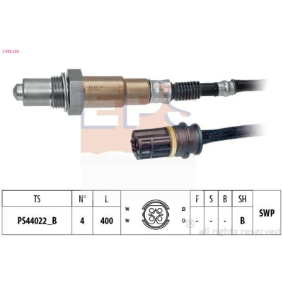 Imagen de EPS 1.998.284 Sonda lambda Made in Italy OE Equivalent térmico, plana, Rosca engrasada MERCEDES BENZ: Clase C Berlina, E Berlina