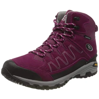 Imagen de Brütting Mount Nansen High, Zapato de trekking y al aire libre Mujer, Rosa/Gris, 38 EU
