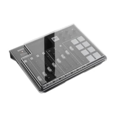 Imagen de Decksaver Cubierta para Rode Rodecaster Pro Funda Protectora de policarbonato superduradero en Color Transparente Ahumado, Fabricada el Reino Unido