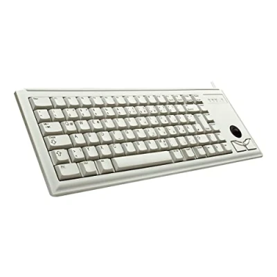 Imagen de Teclado Cherry Compact Keyboard G84 4400, Light Grey, France