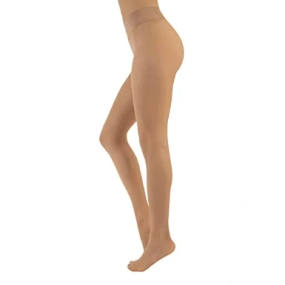 Imagen de Calzitaly Seamless 15 DEN Medias, Mujer, Talla: M/L, Beige