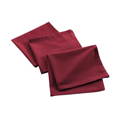Imagen de Suavidad Interior Mistral 3 servilletas de Mesa, Burdeos, 40 x cm