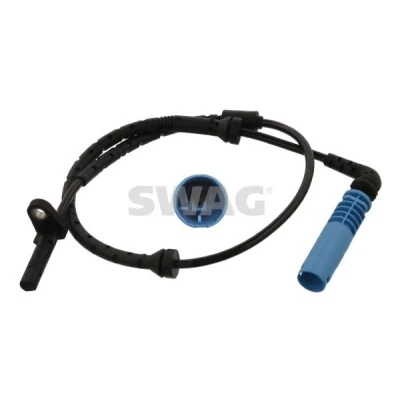 Imagen de SWAG 20 93 6808 Sensor de ABS Eje trasero izquierda, trasero, derecha 683 803 Azul, negro BMW: X5