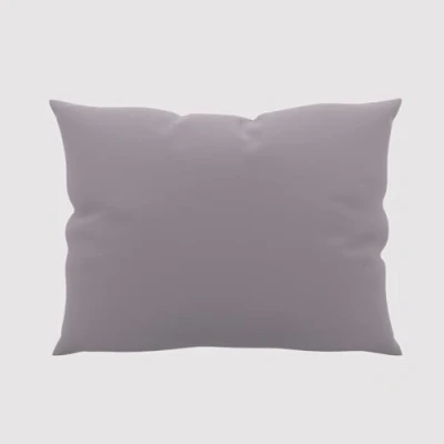Imagen de Atmosphère Funda de Almohada Lisa, Gris, 50 x 70 cm