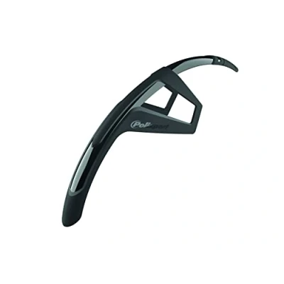 Imagen de Polisport Set of Front + Rear Mudguard G MUD 28&quot; /50mm, Unisex Adult, Negro, Standard Size