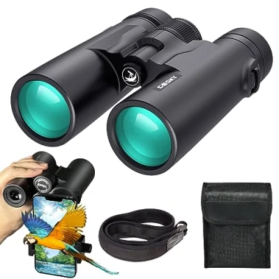 Imagen de Gosky 1042 B Prismáticos 10x42 para observación de Aves, Estrellas, paisajes, Viajes, Caza, conciertos, Deportes y Juegos al Aire Libre