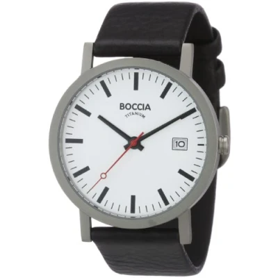 Imagen de Boccia Reloj Analógico de Cuarzo para Hombre con Correa Piel 135 2108 18