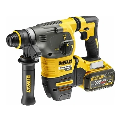 Imagen de DeWalt DCH333X2 QW Martillo electroneumático sin escobillas XR Flexvolt 54V SDS Plus (3,5 J, 3 modos, con 2 baterías / 18V Li Ion 9, 0 Ah y maletín TSTAK VI)