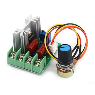 Imagen de AC 50 220V 2000W SCR Regulador de voltaje eléctrico controlador temperatura/Controlador velocidad del motor Atenuador luz, calor en estufas eléctricas, calentadores agua