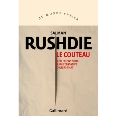 Imagen de Le Couteau: Reflexions Suite A Une Tentative D Assassinat