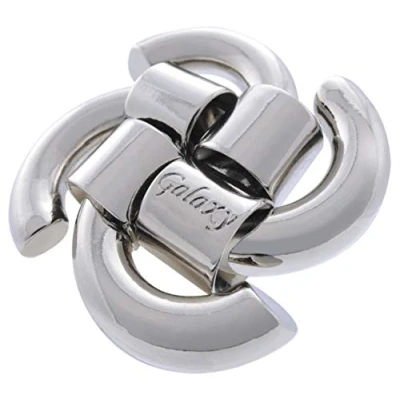 Imagen de Hanayama 515039 Cast Puzzle (Galaxy) by Hanayama, Color metálico, único (515039)