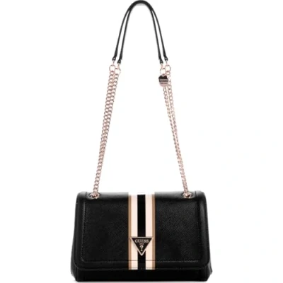 Imagen de GUESS Noelle Convertible Crossbody Flap Bag, Bolso de Mano Mujer, Nero, One Size