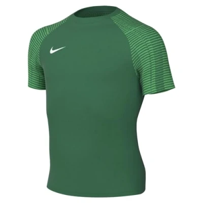 Imagen de Nike Unisex Niños Camiseta de Fútbol Manga Corta y Nk Df Academy Jsy Ss, Pine Green, Hyper Verde Blanco, DH8369 302, S
