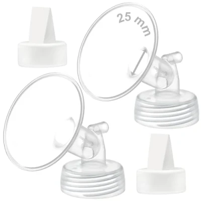 Imagen de Maymom Válvula de Brida y pico pato 25 mm compatible con Spectra S1 S2 9 Plus no originales Piezas bomba Reemplaza