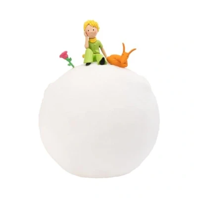 Imagen de Grupo Erik Lámpara El Principito escritorio, 15x19x15cm Decoración habitación figura Luz nocturna infantil merchandising oficial