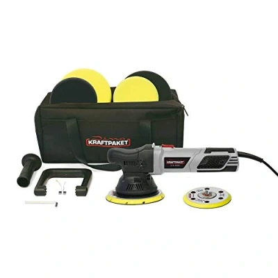 Imagen de Dino KRAFTPAKET Pulidora excéntrica (230 V, 900 W, 1600 4200 U/Min 125/150 mm, 21 Hub 640300)