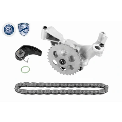 Imagen de VAICO V10 5833 Kit cadenas, accionamiento bomba aceite AUDI: A4 B7 Berlina, Avant, A6 C5 SEAT: Ibiza 3, Leon I Hatchback