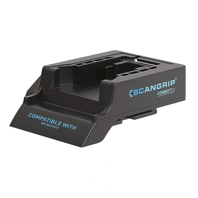 Imagen de Scangrip. Conectores para baterías de 18 V MILWAUKEE