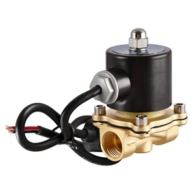 Imagen de Heschen válvula solenoide eléctrica de latón, 2W 160 15J, PT 1/2&#039;&#039;, DC12V, aire agua acción directa, reemplazo normalmente cerrada