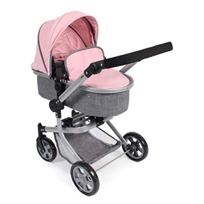 Imagen de Bayer Chic 2000 Cochecito de muñeca, Color Gris Rosa, 734182 cm (595)