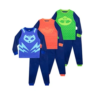 Imagen de PJ Masks Pijama para Niños 3 Pack Multicolor 8 9 años