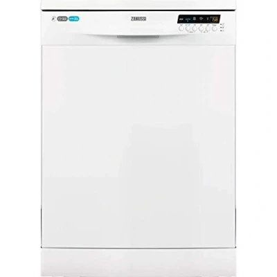 Imagen de Zanussi ZDF26020WA Lavavajillas AirDry 13 cubiertos, Display LCD, Desconexión automática, 5 programas a 4 temperaturas, Motor Inverter, 47 dBA, Blanco, 60 cm