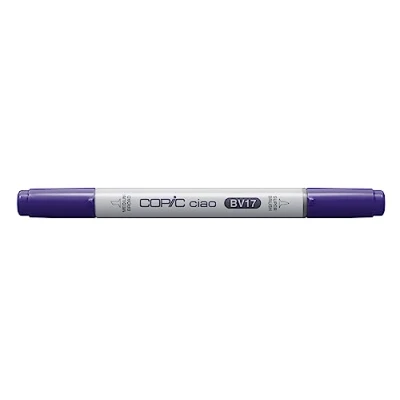 Imagen de COPIC Ciao Marcador Gráfico de Doble Punta, Azul (Deep Reddish Blue), 1.4 ml