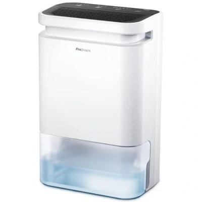 Imagen de Pro Breeze Deshumidificador Desecante 10L Temperaturas Extremas 1 40. Filtro Anti Bacterias, 4 Modos, Pantalla Digital. Absorbe humedad, antihumedad armarios, Habitaciones 37 m2 Blanco