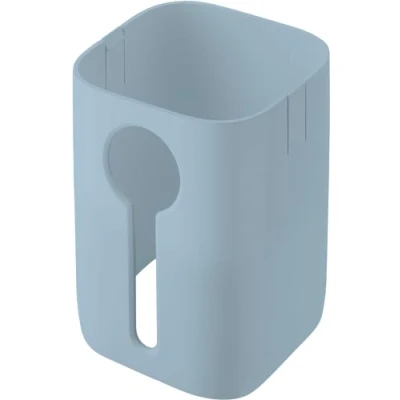 Imagen de ZWILLING FRESH &amp; SAVE CUBE Funda para contenedor tamaño 2S, Protección contra la luz solar, Indicador de nivel llenado, Plástico sin BPA, Azul
