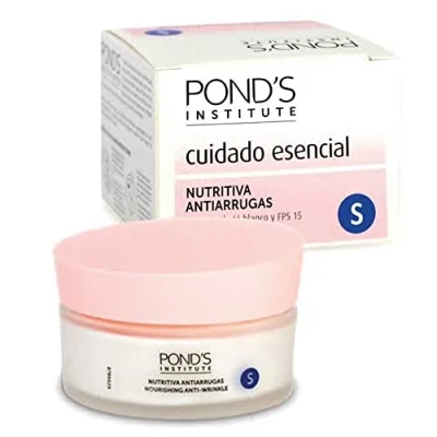 Imagen de Ponds Esencial Crema Facial Nutritiva Antiarrugas 50 ml