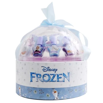 Imagen de Lip Smacker, Frozen Snowball Box, Bolsa con Productos de Maquillaje Frozen, Kit Divertido, Accesorios Coloridos, Juguetes y Regalo para Niñas