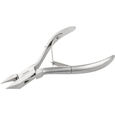 Imagen de remos alicates para uñas encarnadas cuchilla angular punta plana acero inoxidable 11,5 cm