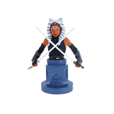 Imagen de Cable Guys Star Wars Ahsoka Tano Gaming Accessories Holder &amp; Phone for Most Controller (Xbox, Play Station, Nintendo Switch)