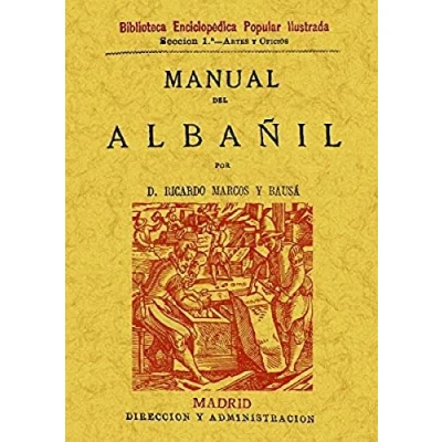 Imagen de Manual del albañil (SIN COLECCION)