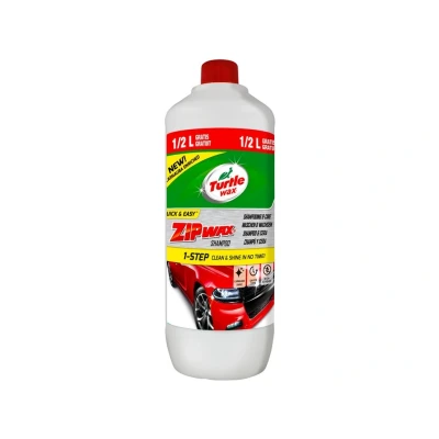 Imagen de TURTLEWAX Zip Wax Shampoo 52880 Limpiador y abrillantador 1500ml