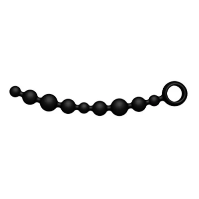 Imagen de 9 bolas tailandesas 29.8 cm de Toyjoy color negro