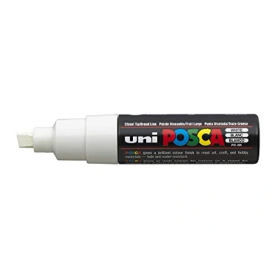 Imagen de Posca Uni Ball Pluma Marcadora PC 8K Blanco Individual
