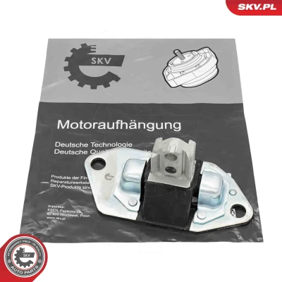 Imagen de ESEN SKV 75SKV040 Soporte de motor derecha Rodamiento Caucho metal Aluminio, 168mm 91mm VOLVO: S60 I, XC90 XC70 I Cross Country
