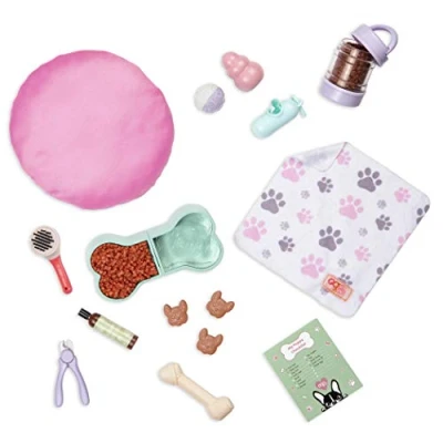 Imagen de Our Generation Perro Accesorios para muñecas Perritos, Color, Small (Battat BD35130Z)