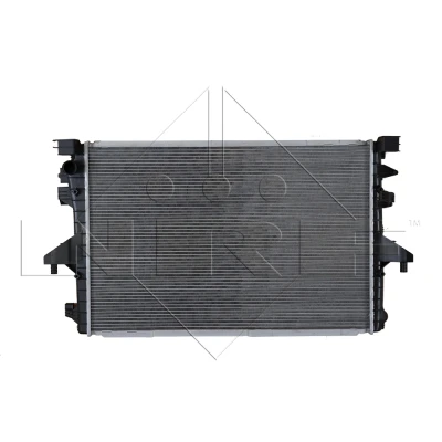 Imagen de NRF 53154 Radiador, refrigeración del motor Aluminio 710 469 28 con piezas de montaje Aletas soldadas VOLKSWAGEN: Transporter 5