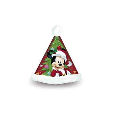 Imagen de ARDITEX WD13430 Gorro de Navidad Papa Noël 43x32cm DISNEY Mickey