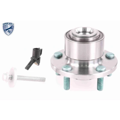 Imagen de VEMO V25 72 8801 Juego de cojinete rueda Eje delantero, izquierda, derecha con sensor, revoluciones 78 FORD: Focus 2, C Max